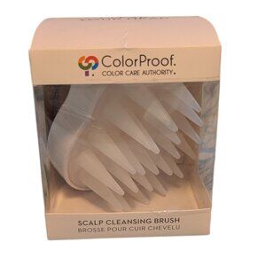 NWT Color Proof Scalp Cleansing Brush Massage Beauty Tool
